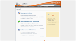 Desktop Screenshot of jakez-informatique.net