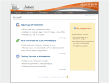 Tablet Screenshot of jakez-informatique.net